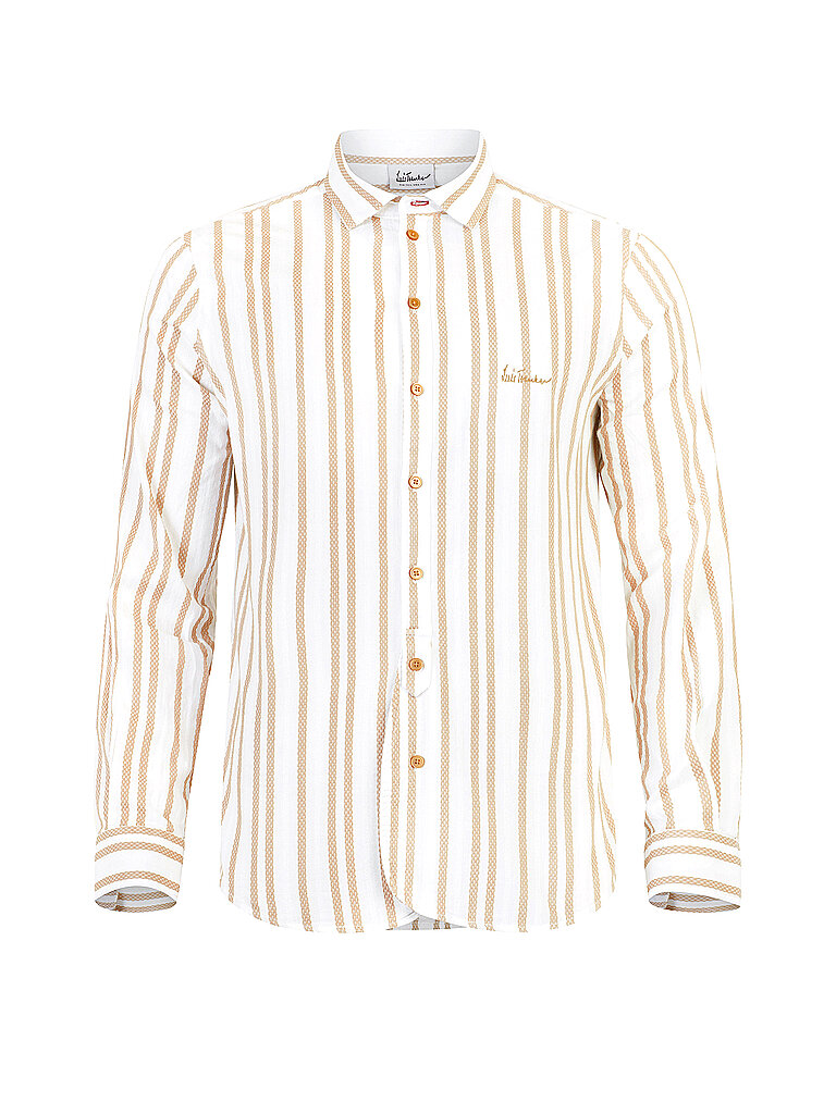 LUIS TRENKER Trachtenhemd Luhaimo beige | L